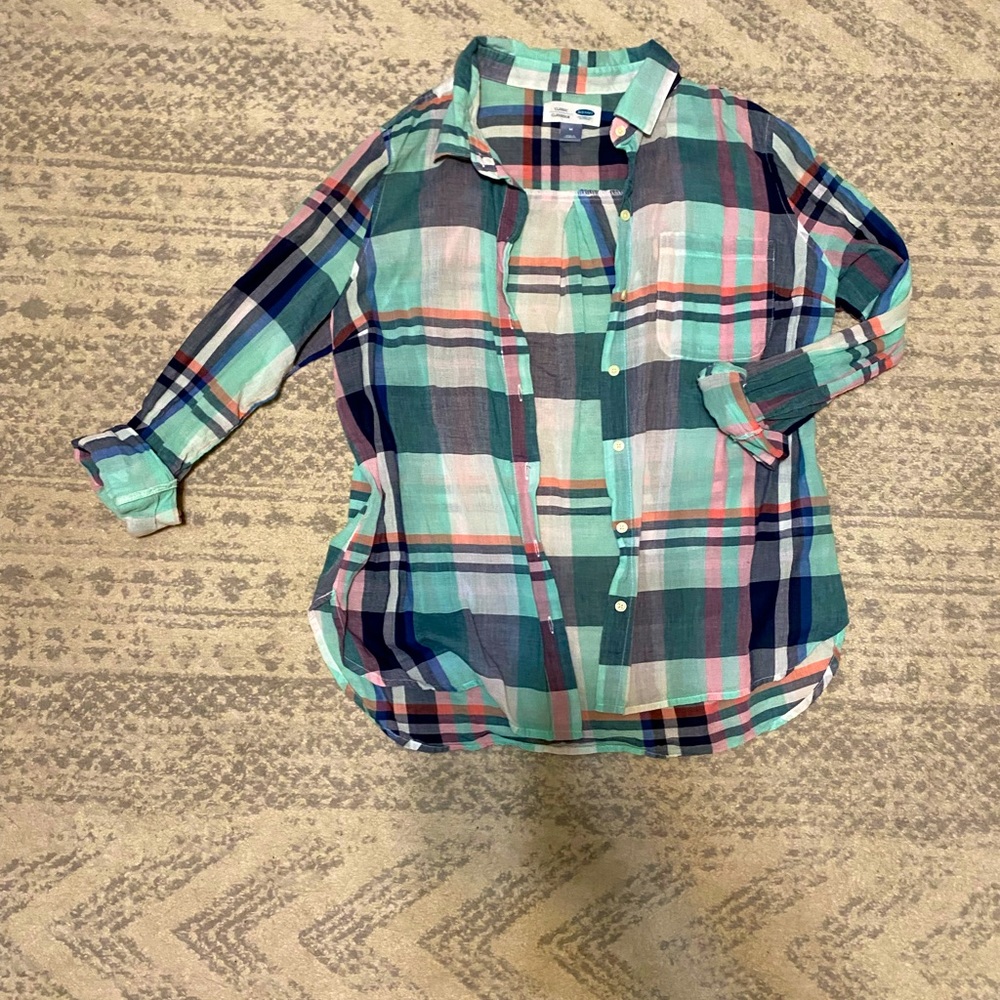 Plaid Button Up